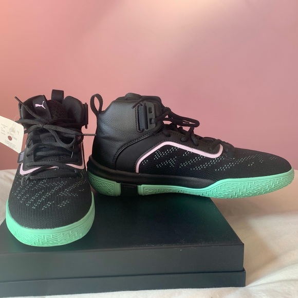 Puma Shoes - Puma NWT Black High Top Casual Sneakers